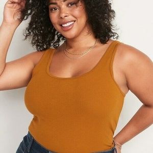 NWT: old navy Scoop-Neck Rib-Knit First Layer Tank Top (4X)